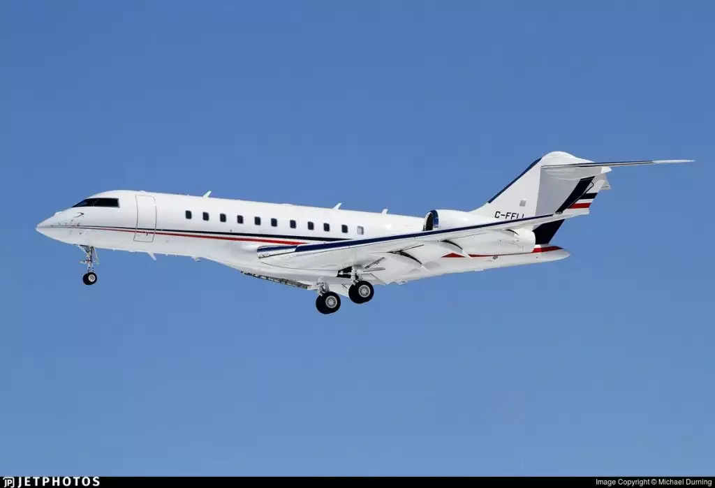 C-FFIJ Bombardier G5000 Джон Рисли 