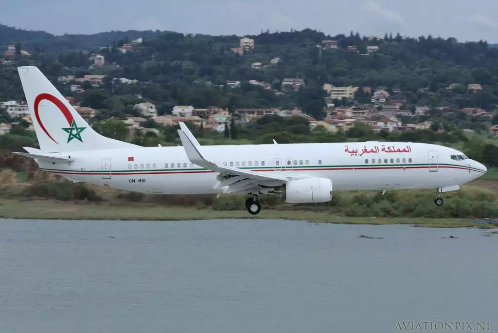 CN-MVI B737 BBJ Fas Kralı