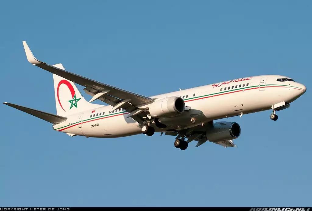 CN-MVI B737 BBJ Re del Marocco (