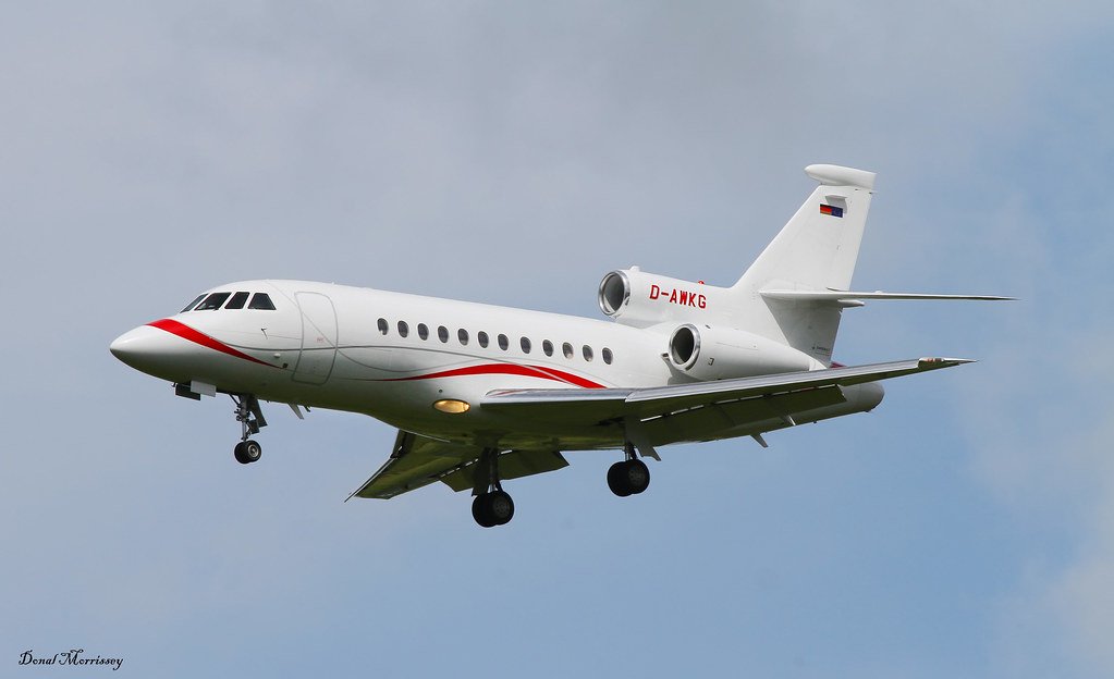 D-AWKG Dassault Falcon (Reinhold Worth)