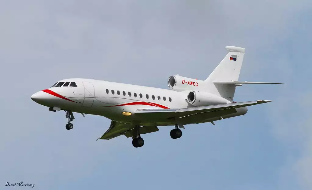 D-AWKG Dassault Falcon (Reinhold Worth)