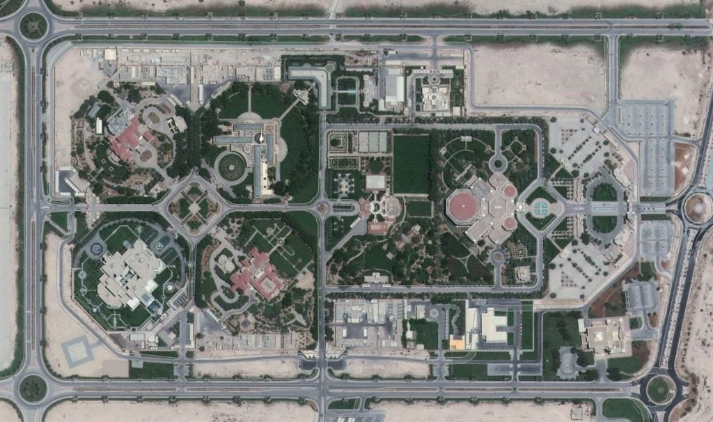 Palais royal de l'émir du Qatar 