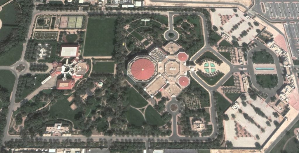 Palais royal de l'émir du Qatar 