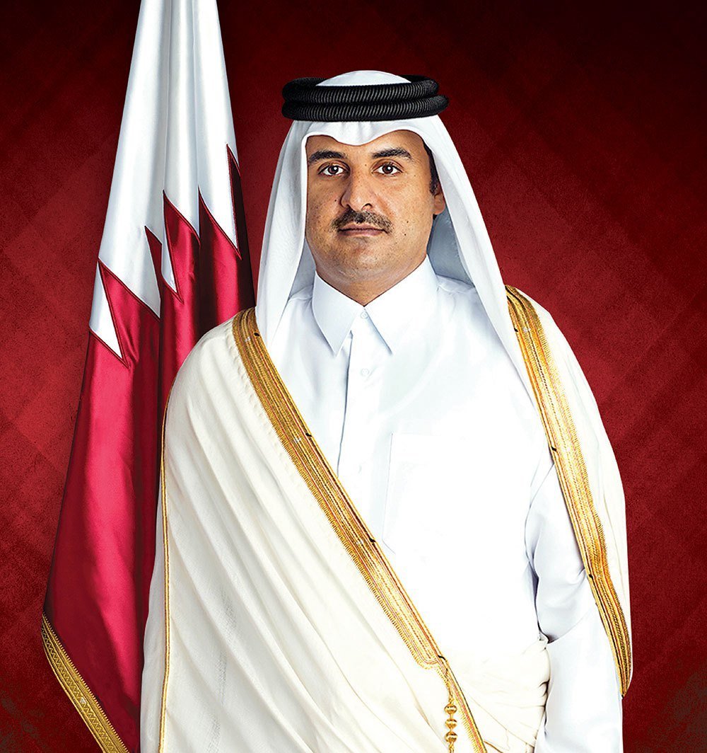 Lo sceicco Tamim bin Hamad al Thani