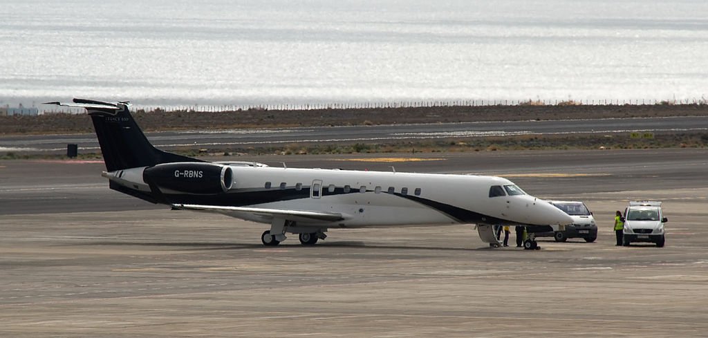 Jet G-RBNS Reuben Brothers Embraer 