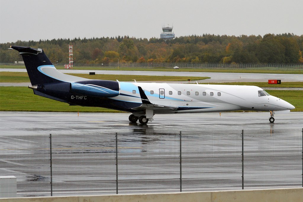 G-THFC Embraer Joe Lewis Jet