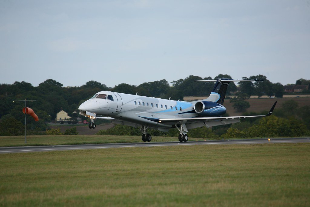 G-THFC Embraer Joe Lewis Jet