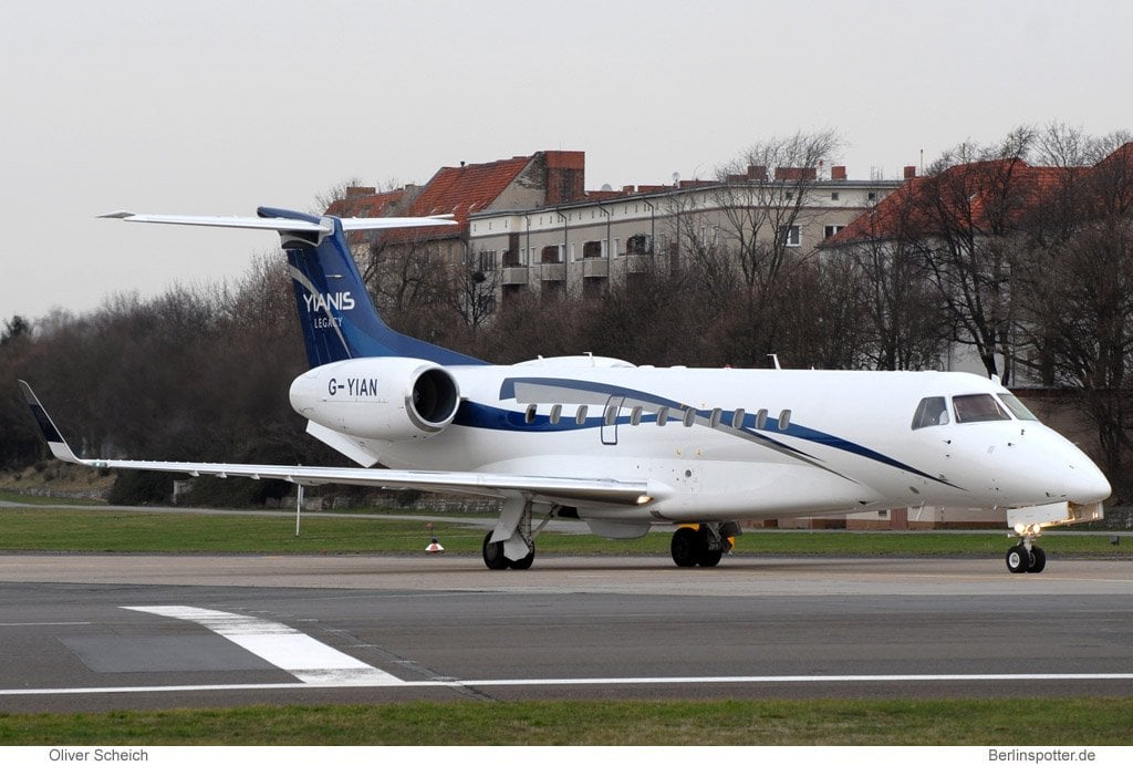 G-YIAN Embraer John Christodoulou private jet 