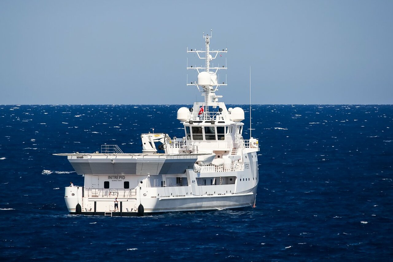 INTREPID Support Vessel • Damen Yacht Support • 2016 • Eigenaar Eric Smidt