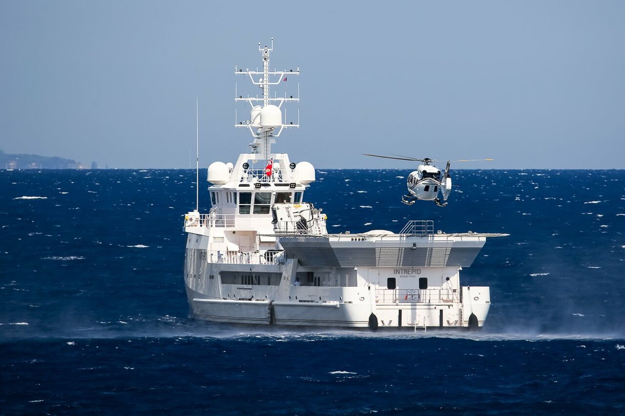 Navire de soutien INTREPID • Damen Yacht Support • 2016 • Propriétaire Eric Smidt