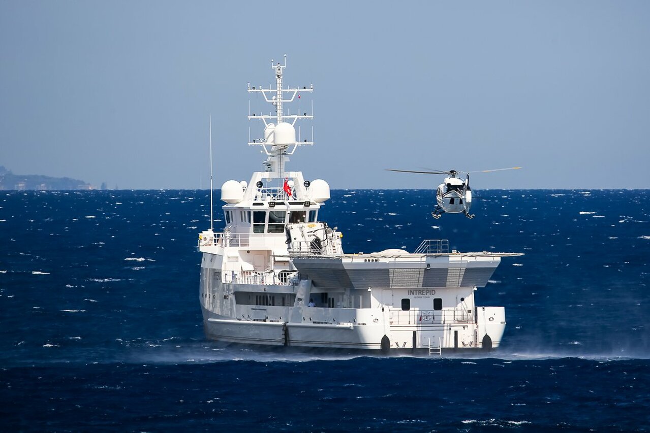 INTREPID Support Vessel • Damen Yacht Support • 2016 • Owner Eric Smidt