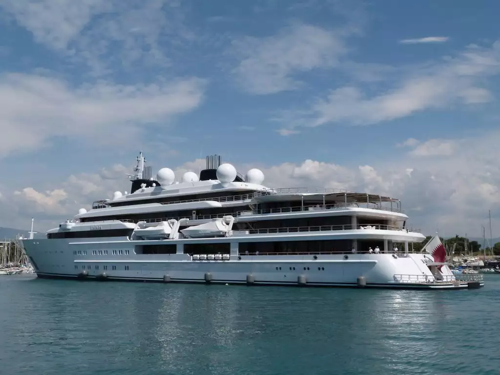 Яхта KATARA • Lurssen • 2010 г. • Владелец Эмир Катара