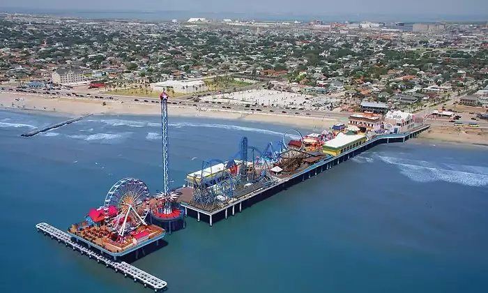 Paseo marítimo Kemah Galveston Texas