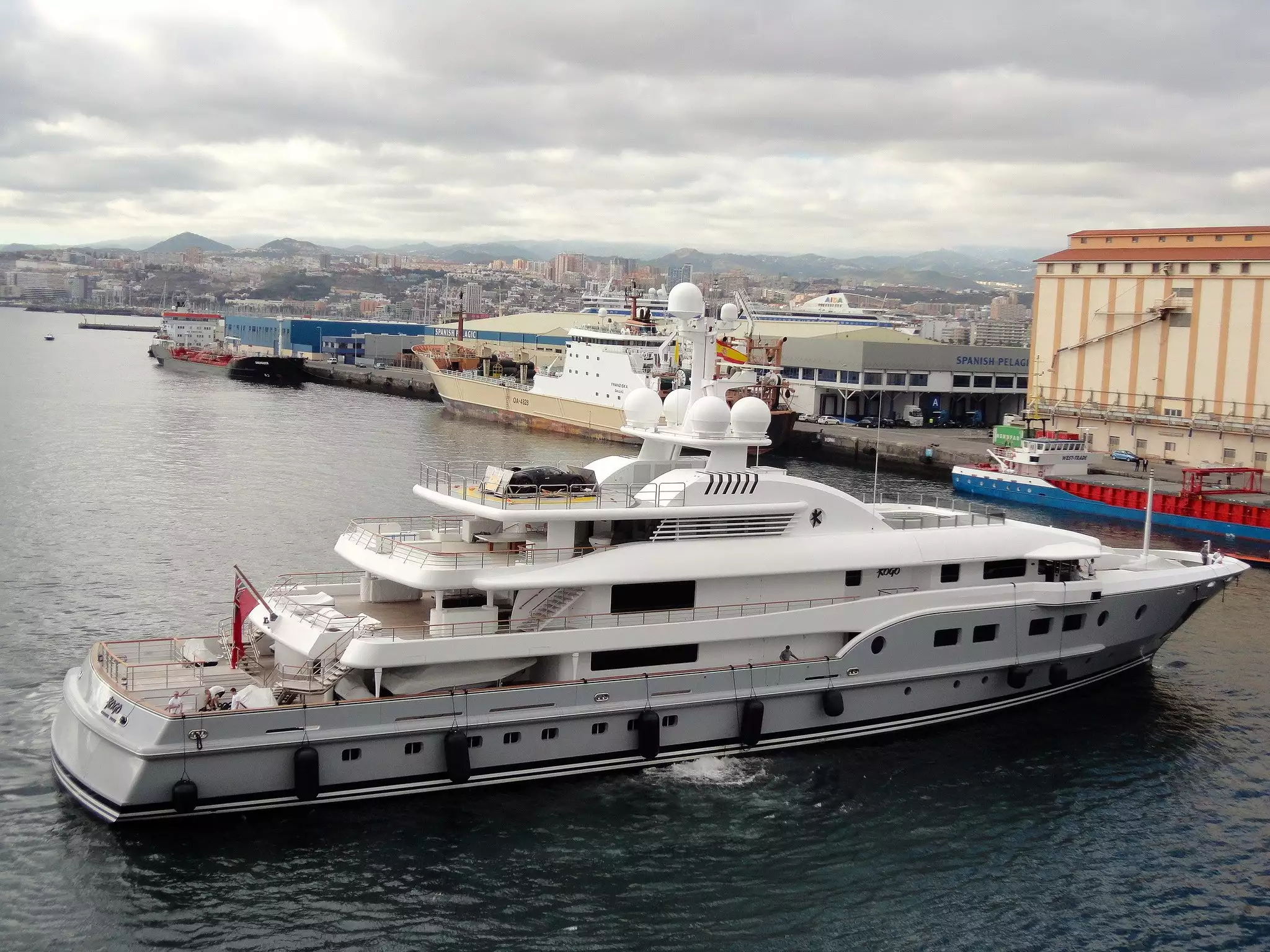 Yacht KOGO • Alstom • 2006 • ancien propriétaire Mansour Ojjeh