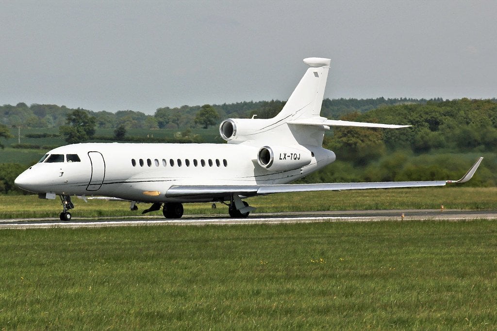 LX-TQJ Falcon 7X Alexander Dzhaparidze