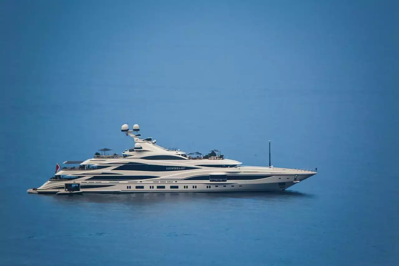 LIONHEART Yacht • Benetti • 2016 • Propriétaire Philip Green