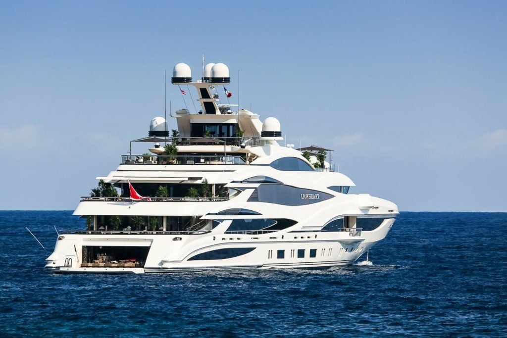 LIONHEART Yacht • Benetti • 2016 •  Owner Philip Green