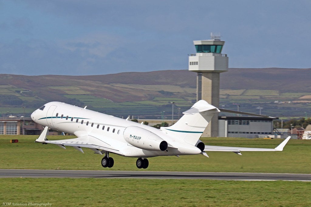 M-MAVP Bombardier Global 6000 Arkady Rotenberg Privatjet