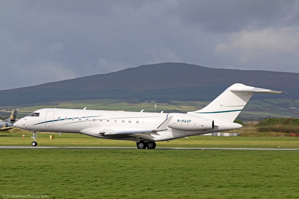 M-MAVP Bombardier Global 6000 Arkady Rotenberg Privatjet