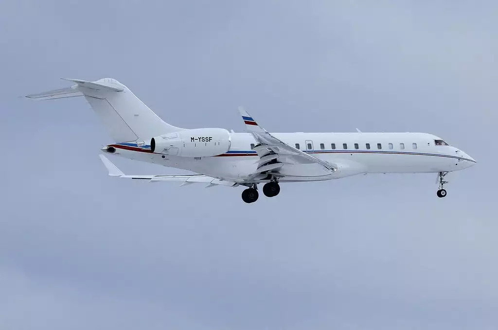 M-YSSF - Bombardier - Alexei - Mordashov