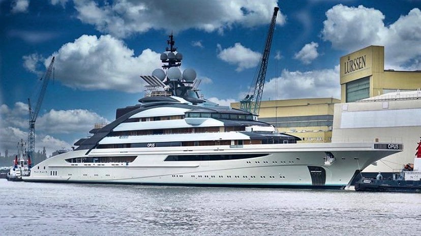 Яхта Норд – 142 м – Lurssen - 2021 г. - Алексей Мордашов