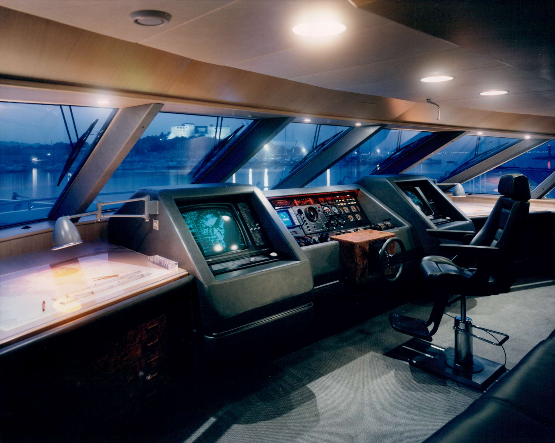 Mylin IV yacht interior