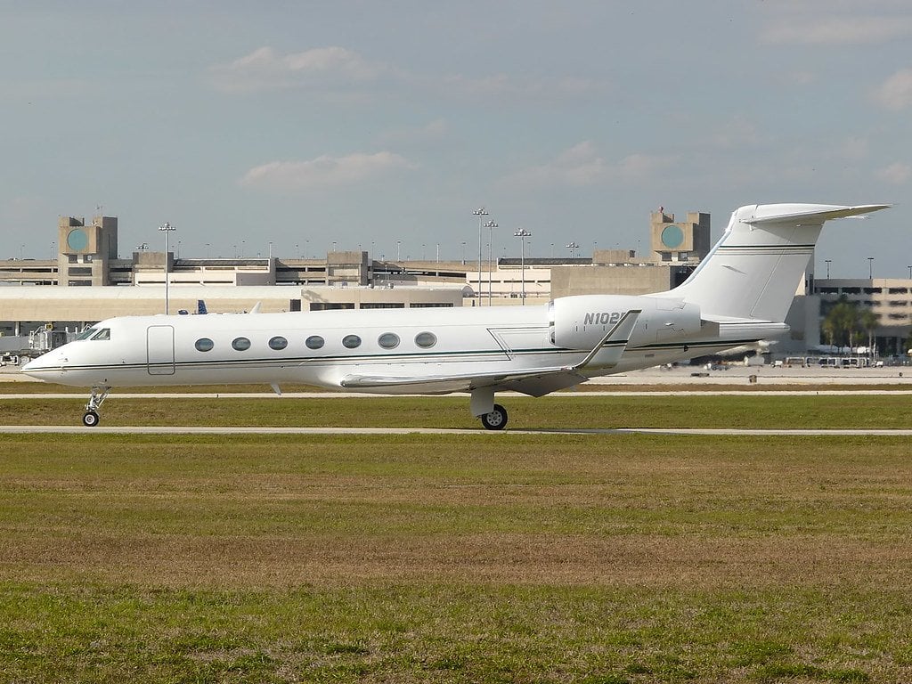 N102BG G650 James  Berwind jet