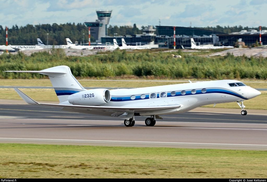 N232G - غلف ستريم G650 - لاري بيدج