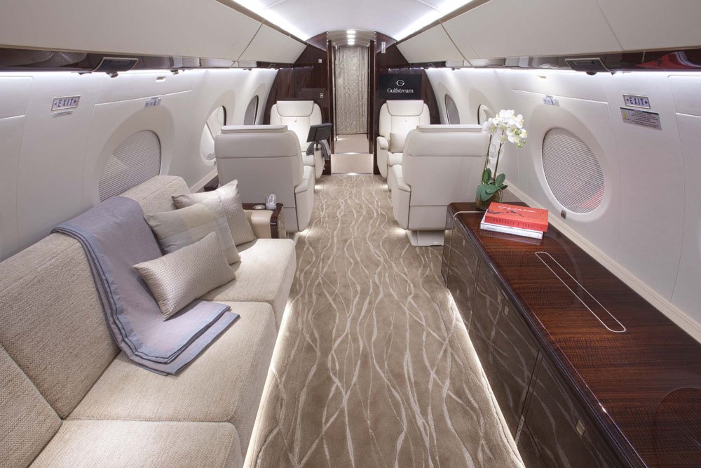 N305CC- Interno G650 - Micky Arison