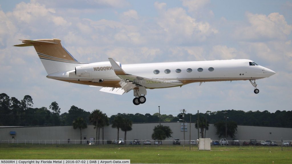 N500RH Gulfstream Рик Хендрик