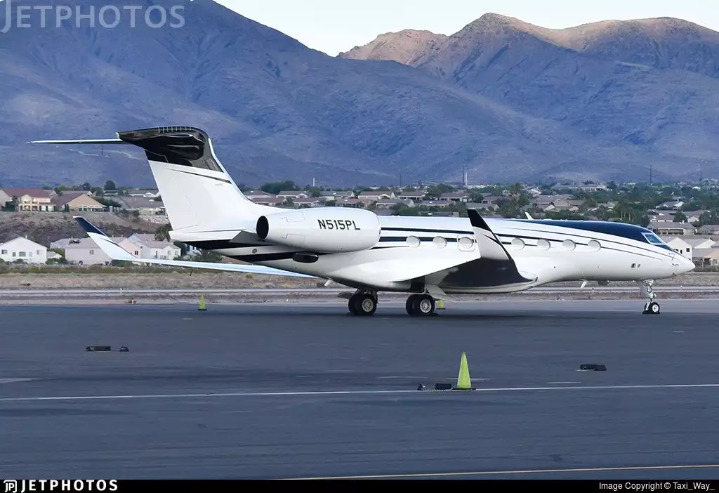 N515PL G650 ਨੈਨਸੀ ਵਾਲਟਨ ਲੌਰੀ ਪ੍ਰਾਈਵੇਟ ਜੈੱਟ