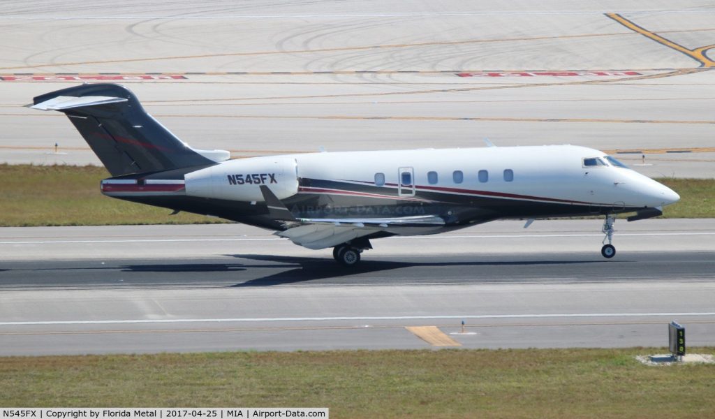 N545FX Bombardier Bill Miller jet