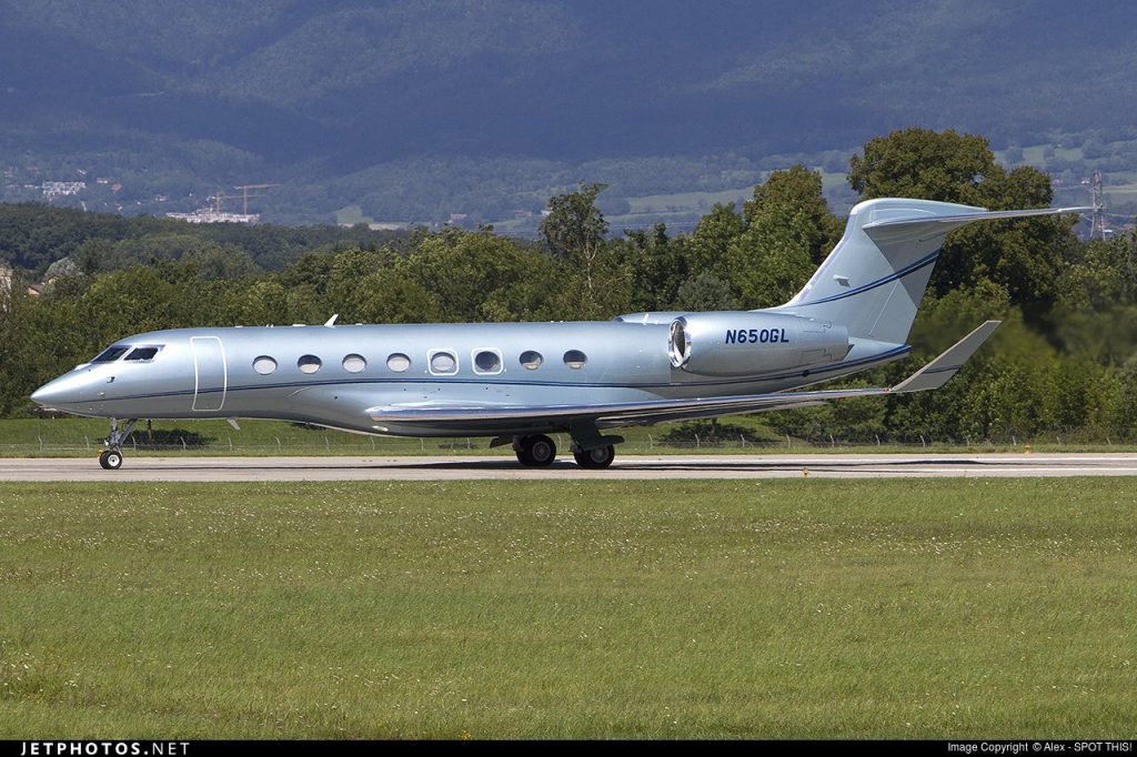 RA-10207 Gulfstream G650 Leonid Mikhelson