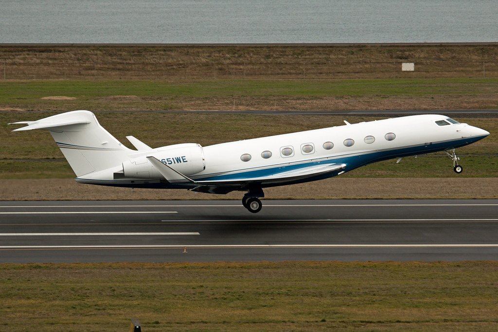 N651WE - G650WE - Eric Schmidt - jet privé