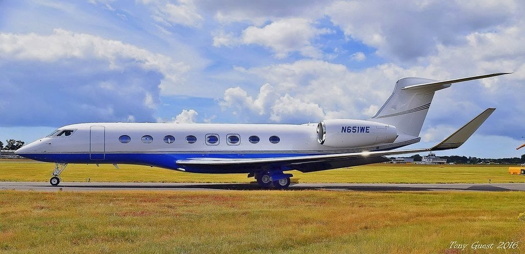 N651WE – G650WE – Eric Schmidt – private jet