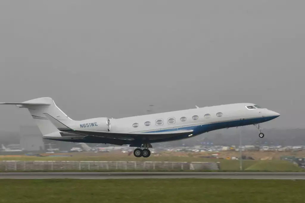 N651WE – G650WE – एरिक श्मिट – निजी जेट