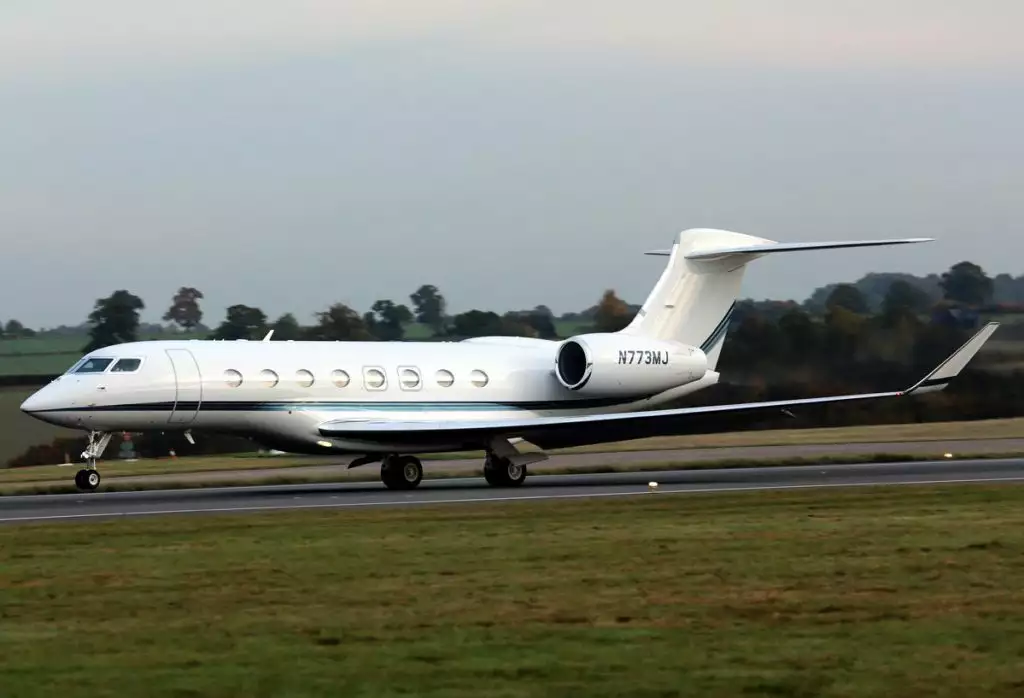 N773MJ G650 Частный самолет Джеймса Саймонса