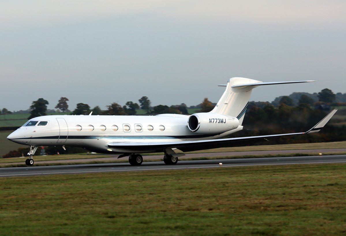 N773MJ G650 James Simons privéjet