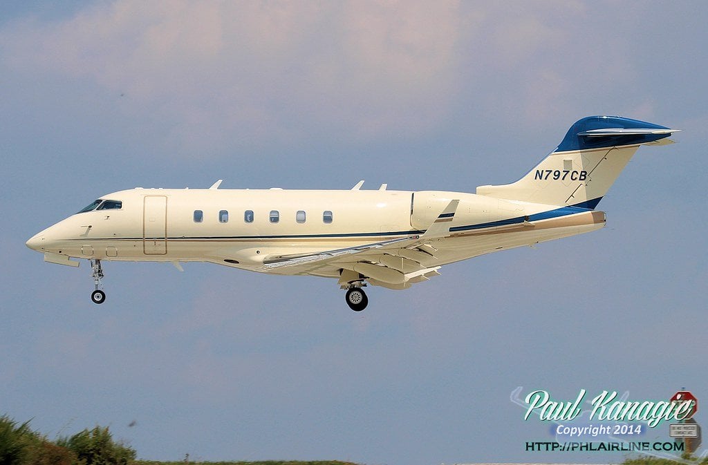 N797CB – Bombardier – Charles Butt private jet
