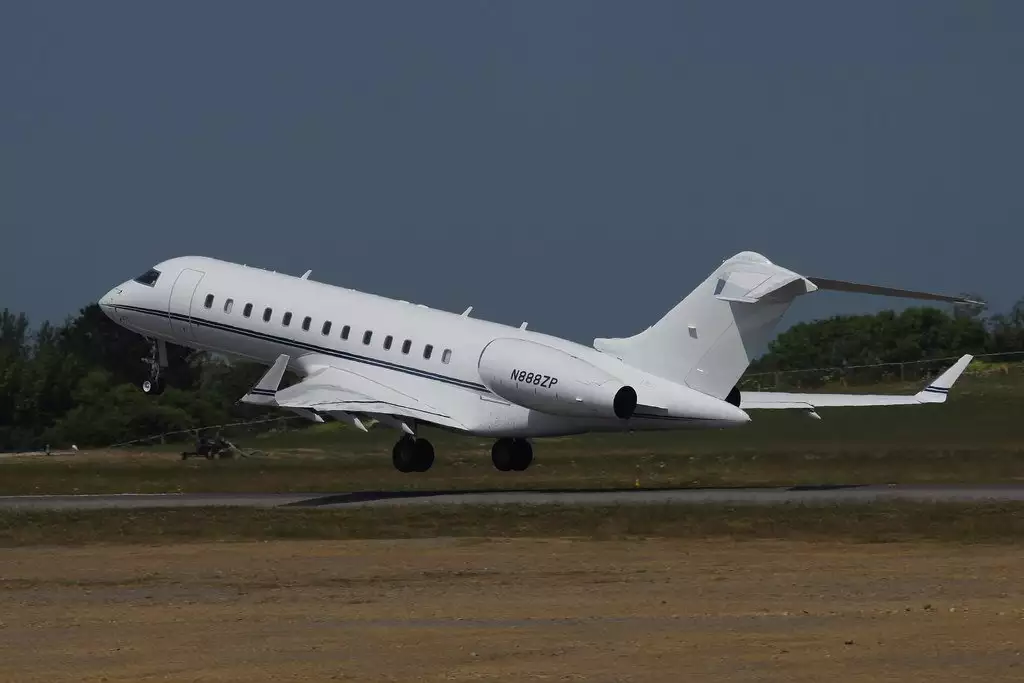 N888ZP Bombardier Packer-familie privéjet