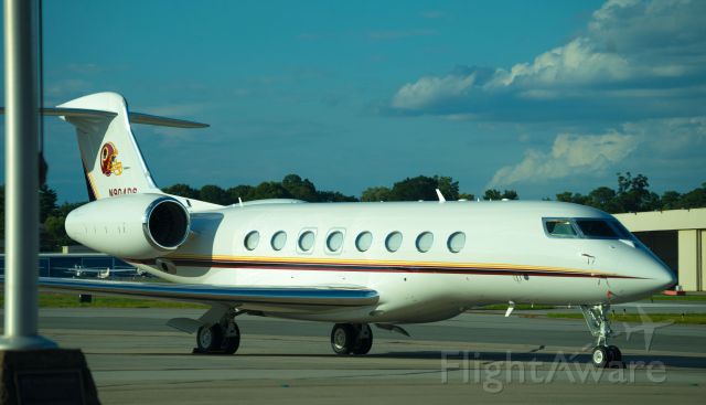 Jet privato N904DS G650 Dan Snyder