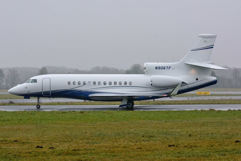 N906TF Falcon 7X Aliments Tyson 