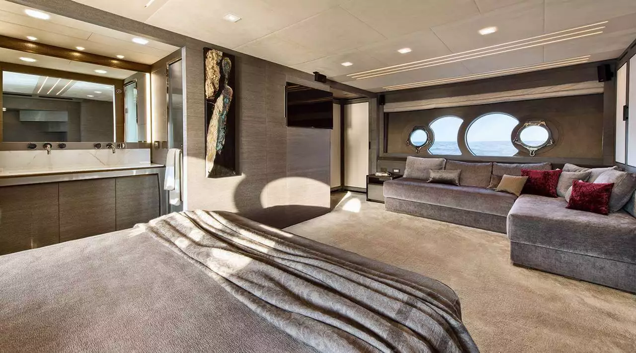Design d'intérieur de yacht Nuvolari Lenard