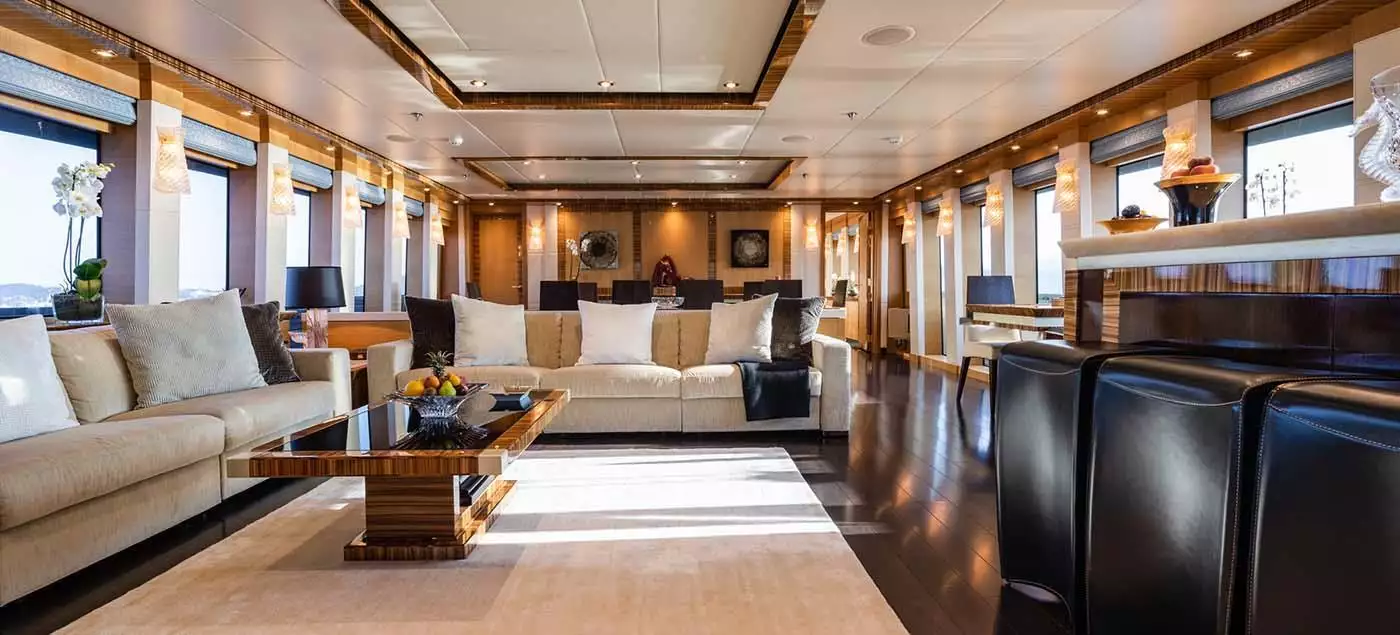 Design d'intérieur de yacht Nuvolari Lenard