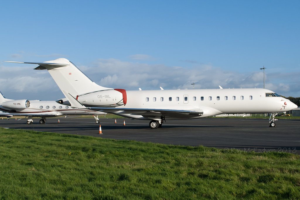 OE-INL Bombardier Global 5000 Владимир Лисин 