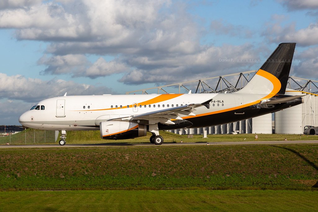 P4-RLA A319 Rinat Akhmetov jet privé