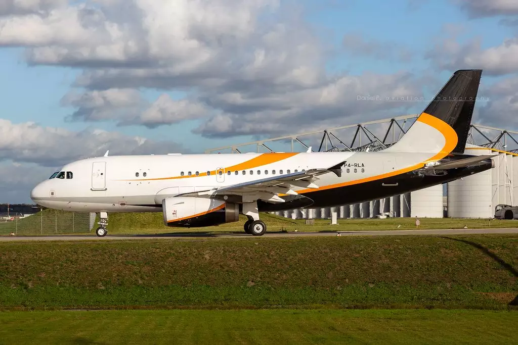 P4-RLA A319 Rinat Akhmetov private jet