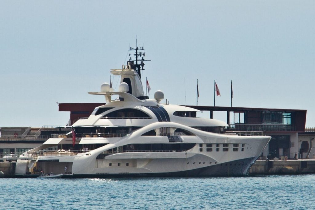 PALLADIUM Yacht • Blohm and Voss • 2010 • owner Mikhail Prokhorov