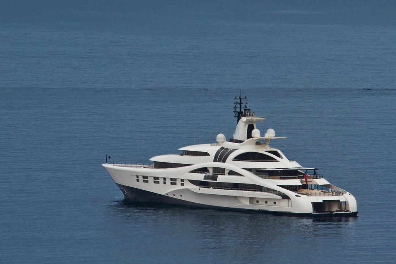 PALLADIUM Yacht • Blohm and Voss • 2010 • owner Mikhail Prokhorov