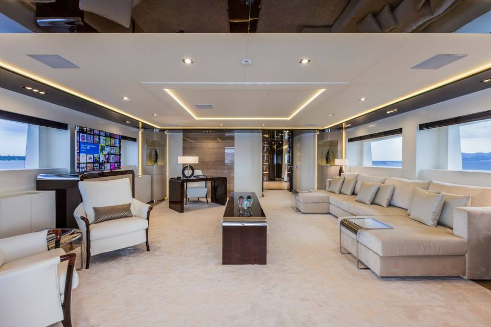 Rossi Navi yacht PARAM JAMUNA interior